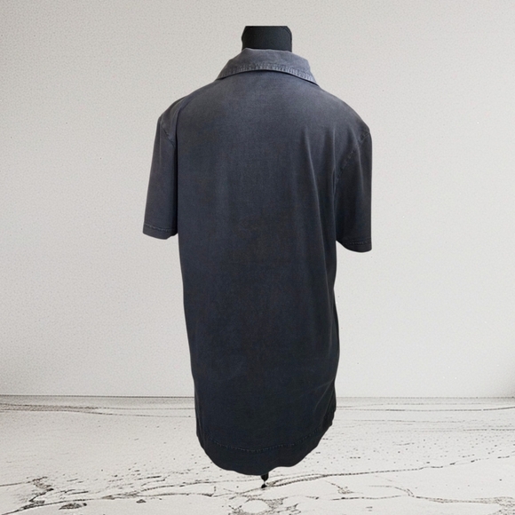 True Religion Womans Black Short Sleeve Polo Size L - Picture 6 of 6